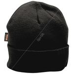 Portwest Knit Microfibre Insulated Hat - Black (B013BKR)