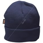 Portwest Knit Microfibre Insulated Hat - Navy (B013NAR)