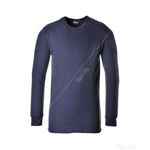 Portwest Thermal Long Sleeve T-Shirt - Navy - Large (B123NARL)