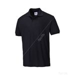 Portwest Naples Polo Shirt - Black - Medium (B210BKRM)