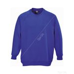 Portwest Roma Polycotton Sweatshirt - Royal Blue - Large (B300RBRL)