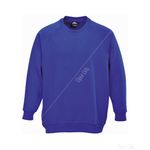 PORTWEST Roma Polycotton Sweatshirt - Royal Blue - X Large
