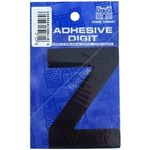 Castle Promotions Z - 3in. Adhesive Digit - Black (DPX12Z)