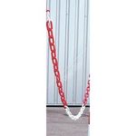 Signs & Labels Plastic Chain - Red/White - 25m (FBRWC6)