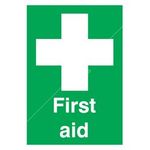 Signs & Labels First Aid Sign - Rigid Polypropylene - 210mm x 148mm (FFA00651R)