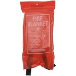 Signs & Labels Classic Fire Blanket - 1m x 1m (FFIRE40R)