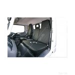 TOWN & COUNTRY Truck Seat Covers - Front Set - Black - Fits: Mitsubishi Fuso Canter 2012 Onwards