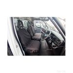 TOWN & COUNTRY Van Seat Cover - Single Driver and Double Passenger Front Set - Black - Fits: Iveco Daily 2014 Onwards