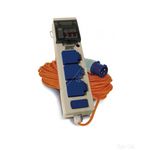 MAYPOLE 3 Way Mobile Mains Power Unit with Twin USB