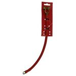 Pearl Consumables Universal Battery Lead - 12in. Red Insulated (PES23C)