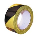 Pearl Consumables Hazard Tape - Yellow/Black - 50mm x 33m (PHWT01)