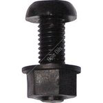 Pearl Consumables Number Plate Screws & Nuts - Black (PNP422R)