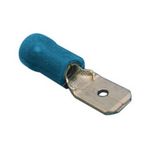 Pearl Consumables Wiring Connectors - Blue - Male Tab (PWC024)