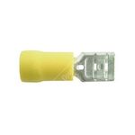 Wot-Nots Wiring Connectors - Yellow - Female Slide-On 250 - 6.3mm (PWN307)