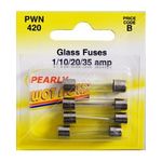 WOT-NOTS Fuses - Assorted Glass 1A / 10A / 20A / 35A 12V (PWN420)