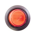 Wot-Nots Mini Round Switch - Red Illuminated (PWN562)