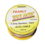 Wot-Nots Twin Speaker Cable - Red/Black - 7m - 5A (PWN694)