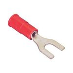 Wot-Nots Wiring Connectors - Red - Fork - 5mm (PWN768)