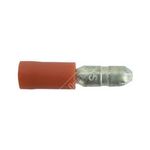 Wot-Nots Wiring Connectors - Red - Male Bullet - 4mm (PWN771)