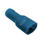 Wot-Nots Wiring Connectors - Blue - Slide-On 250 - 6.3mm (PWN790)