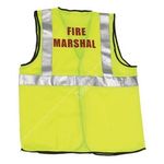 Safety First Aid Hi-Vis Fire Marshall Waistcoat - L/XL (Q4221)