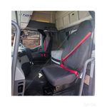 TOWN & COUNTRY Truck Seat Cover - Passenger - Black - Fits: Renault T, C & K Series