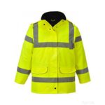 Portwest Hi-Vis Ladies Traffic Jacket - Yellow - Medium (S360YERM)
