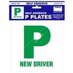 Castle Promotions P Plates - Self Adhesive (SAPP)