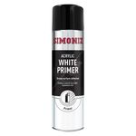 Simoniz Acrylic Car Spray Paint Primer - White