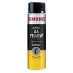 Simoniz Acrylic Car Spray Paint - AA Van Yellow