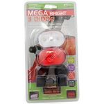 Sport Direct MegaBright LED Cycling Light - Super Bright (SLS005S)
