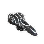 Sport Direct Male Gel Layer Cycle Saddle - Black/White (SSA020)