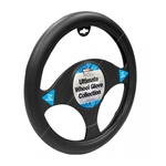 Streetwize Steering Wheel Cover With Luxury - Black