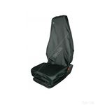 Town & Country Universal Seat Cover with High Back (black) - Single