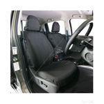TOWN & COUNTRY Car Seat Cover - Font Seat - Black - Fits: Fiat Fullback and Mitsubishi L200 (Series 5)
