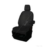 TOWN & COUNTRY Van Seat Cover - Black - Fits: Ford Transit Chassis Cab/Tipper 2013/63 Onwards
