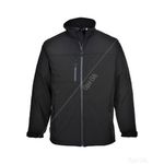 Portwest Softshell Jacket - Black - Large (TK50BKRL)