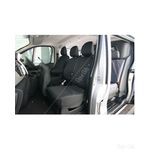 TOWN & COUNTRY Van Seat Cover - Passenger Double - Black - Fits: Renault Trafic, Vauxhall Vivaro, Nissan NV300 and Fiat Talento