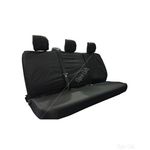 TOWN & COUNTRY Van Seat Cover - Rear Set - Black - Fits: Renault Trafic, Vauxhall Vivaro, Nissan NV300 and Fiat Talento