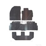 Polco Rubber Tailored Car Mat - Toyota Verso (2012 Onwards) - Pattern 3647 (TY99RM)