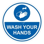 Castle Promotions Wash Your Hands Sticker