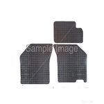 POLCO Rubber Tailored Car Mat - Fits: Vauxhall Agila (2009-2011) - Pattern 1301