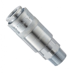 PCL Air Tool Male Thread R Airflow Coupling  1/4 (Skin Packed)