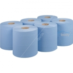 Body Plus 2 ply Blue Centrefeed Paper Rolls - 144m x 165mm (BDP00100)