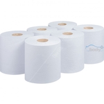 Body Plus 2 ply White Centrefeed Paper Rolls - 125m x 185mm (BDP00101)