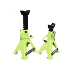 Carlyle Hand Tools 3 Tonne Ratchet Bar Axle Stands - Black & Green (CJSTANDR3T)