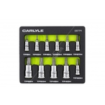 Carlyle Hand Tools 5 Star Plus Tamper Proof Socket Set TP8H-TP55H (CBSTTP11)