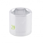 Carlyle Hand Tools Chrome Socket - 1/2 Inch Drive - 6 Point (CS12029M)