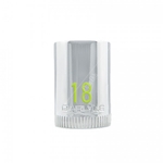 Carlyle Hand Tools Chrome Socket - 3/8 Inch Drive - 12 Point (CS38118M)