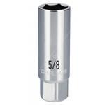 Carlyle Hand Tools Chrome Spark Plug Socket - 1/2 Inch Drive (CSSP1220)